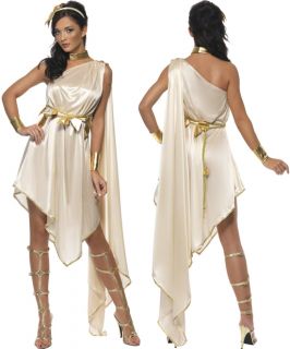   Fever Roman Greek Goddess Toga Fancy Dress Costume Size 8 18
