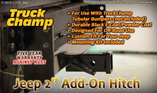  Sale Black Hitch for Aftermarket bumper FAST Shipping