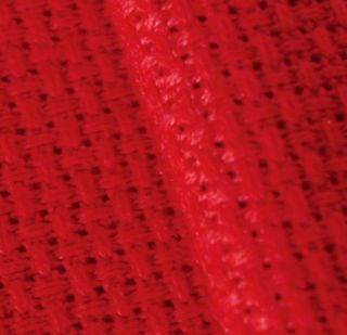 Cross Stitch Fabric Red Aida 14ct 1yard