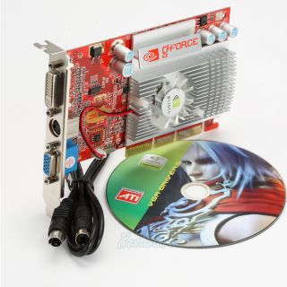   GeForce GF DDR 256MB FX 5500 8x 4X AGP VGA Video Card with DVI