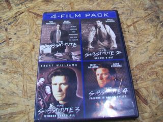 The Substitute   4 pack DVD movie collection set   COMPLETE