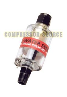 New in Line 1 4 Compressed Air Oil Water Separator Filter for 