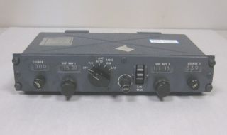 Douglas DC 9 MD80 Aircraft Flight Director Navigation Control Panel 
