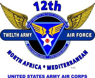 12th Army Air Force United States Army Air Corps North Africa 