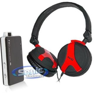 AKG Limited Edition DJ Headphones + Headphone Amplifier Bundle