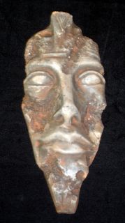 You are bidding on very rare large 13 mask of Akhenaton. The mask was 