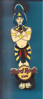 Hard Rock Cafe Pin Cairo Akhenaton With Crossed Arms Pin # 45326