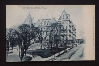 1900s The Capitol Coulson & Wendt Albany NY Postcard New York