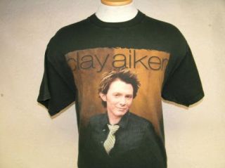 Clay Aiken Concert T Shirt 2004 Tour M