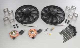 Be Cool Electric Fan 3 420 CFM Puller 13 Dia Dual 95003