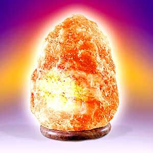 Himalayan Ionic Salt Crystal  Air Purifier & Glow Lamp