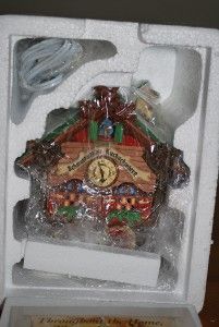 Dept 56 Schwarzwalder Kuckucksuhren Cuckoo Clocks New