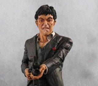 Al Pacino Scarface RARE Painted Resin Model Steve West Sculpt Death 