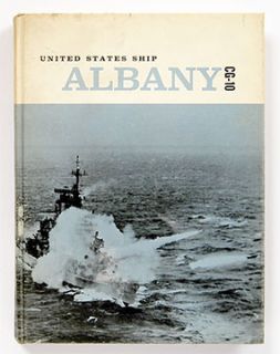 USS Albany CG 10 Mediterranean Cruise Book 1962 1964