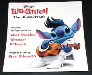 Disneys Lilo Stitch Soundtrack Promo Album Poster Flat Elvis Presley 