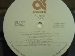 Al Hirt Java SN7187 R VG C EX (LP 9438)