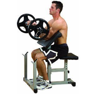 PowerLine PPB32X Preacher Curl Bench Workout Exercise Equipment