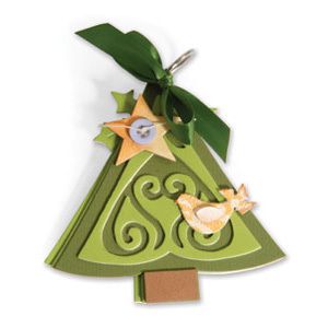   Christmas Tree ALBUM DIE   Make Your Own Chipboard Albums This Holiday