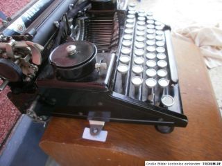 8070 vint German Typewriter Merz Universal Case 1931 Good Condition 