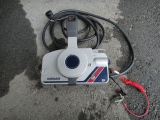 Nissan Tohatsu Remote Control Starboard w Choke, Keys from 1992 NS40D 