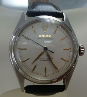 Beautiful Vintage Mens Rolex Watch Oyster Perpetual Motion Engine 