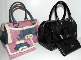 Guess Lulin Alexis Bag Purse Handbag Satchel Wallet New