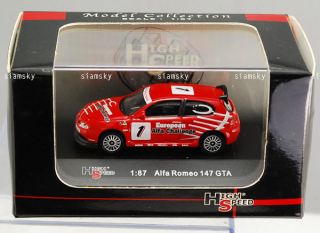 87 Alfa Romeo 147 GTA European Challenge Diecast Car
