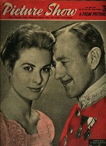 Vintage Grace Kelly Alec Guinness Merle Oberon Picture Show UK Mag 
