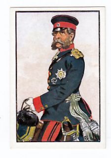 1933 Card ALBERT OF SAXONY Albert von Sachsen King of Saxony House of 