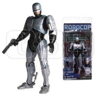 ROBOCOP action figure ALEX J MURPHY reel toys NECA ed 209 2011