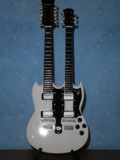 Alex Lifeson Double Neck Miniature Guitar P143 221