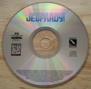 Jeopardy 1995 PC Game Alex TREBEK 1Click XP Vista Windows 7 8 Install 