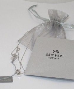 Alex Woo Little Number 2 Diamond Pendant Necklace