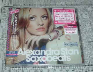 Alexandra Stan Saxobeats Deluxe Edition JAPAN PROMO CD DVD NEW VIZP 