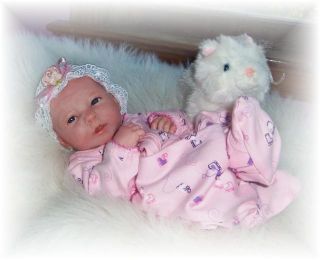 Alison Suzanne Reborn Berenguer Preemie Girl Doll OOAK