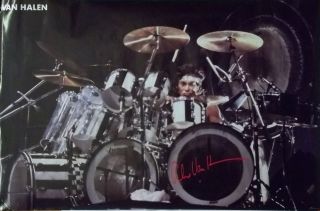 Van Halen 23x35 Alex on Drums Poster 1983 Solo