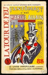 Tour de Feu Fantomas CEst Marcel Allain Decembre 1965