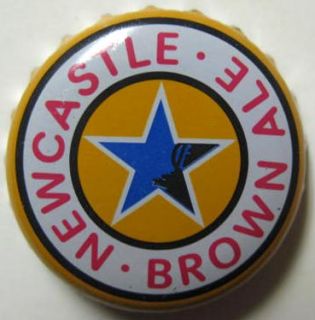 NEWCASTLE BROWN ALE Beer CROWN, Bottle Cap with Star, ENGLAND