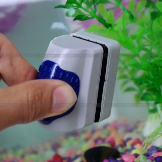 The floating magnetic glass aquarium cleaner is made of high 