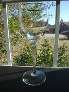 Noritake Crystal Allaire Water Goblet with Platinum Trim