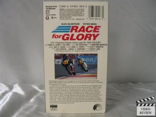 Race for Glory VHS Alex McArthur Peter Berg 026359041631