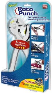 features of roto punch complete home mending solution add holes to 