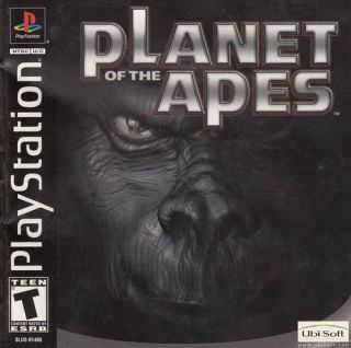 Planet of The Apes Sony PlayStation Game PS1 PS2 PS3 Black Label 