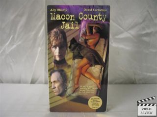Macon County Jail VHS David Carradine Ally Sheedy 736991469532
