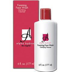 Alpha Hydrox Citric AHA Foaming Face Wash 6 oz Hydroxy Facial Cleanser 