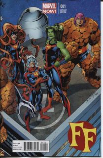 FF #1 Marvel Comics NOW BAGLEY CONNECTING VARIANT