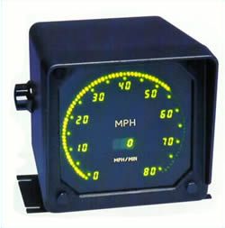Train Speedometer Bach Simpson Microprocessor Controlled LED Display 
