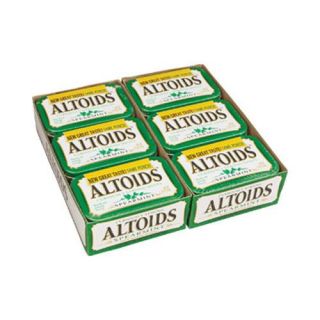 Altoids Spearmint Mints 12 Large Containers 1 76oz Each Tin Free 