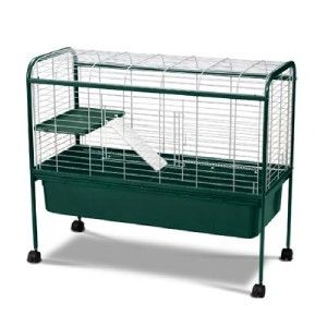 Super Pet Welcome Home Guinea Pig Rabbit Hutch Cage LG