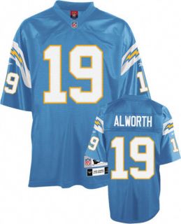 Lance Alworth #19 Chargers Womens Small Sewn Premier Vintage Jersey 